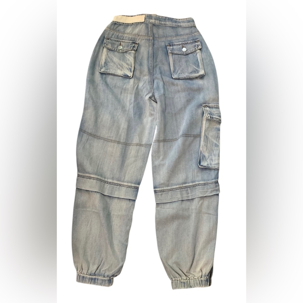 POL Light Blue Cargo Pants - Picture 2 of 7